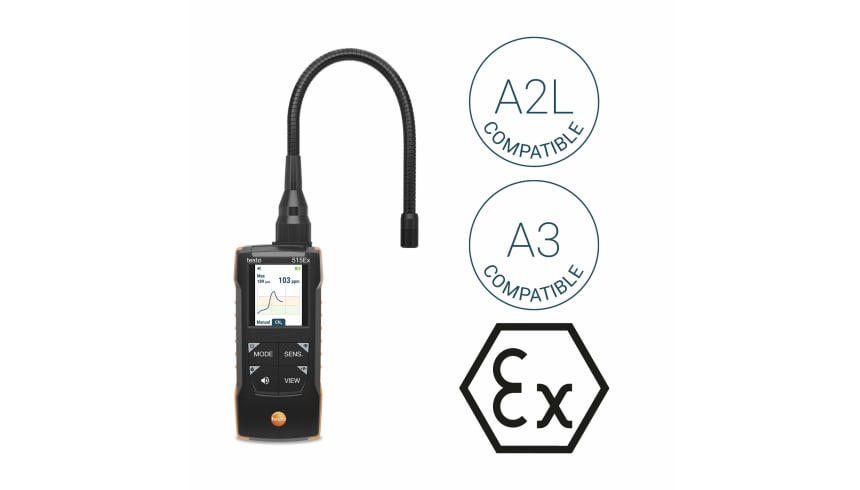 Testo 515 Ex - Kombinovaný detektor plynov a chladív